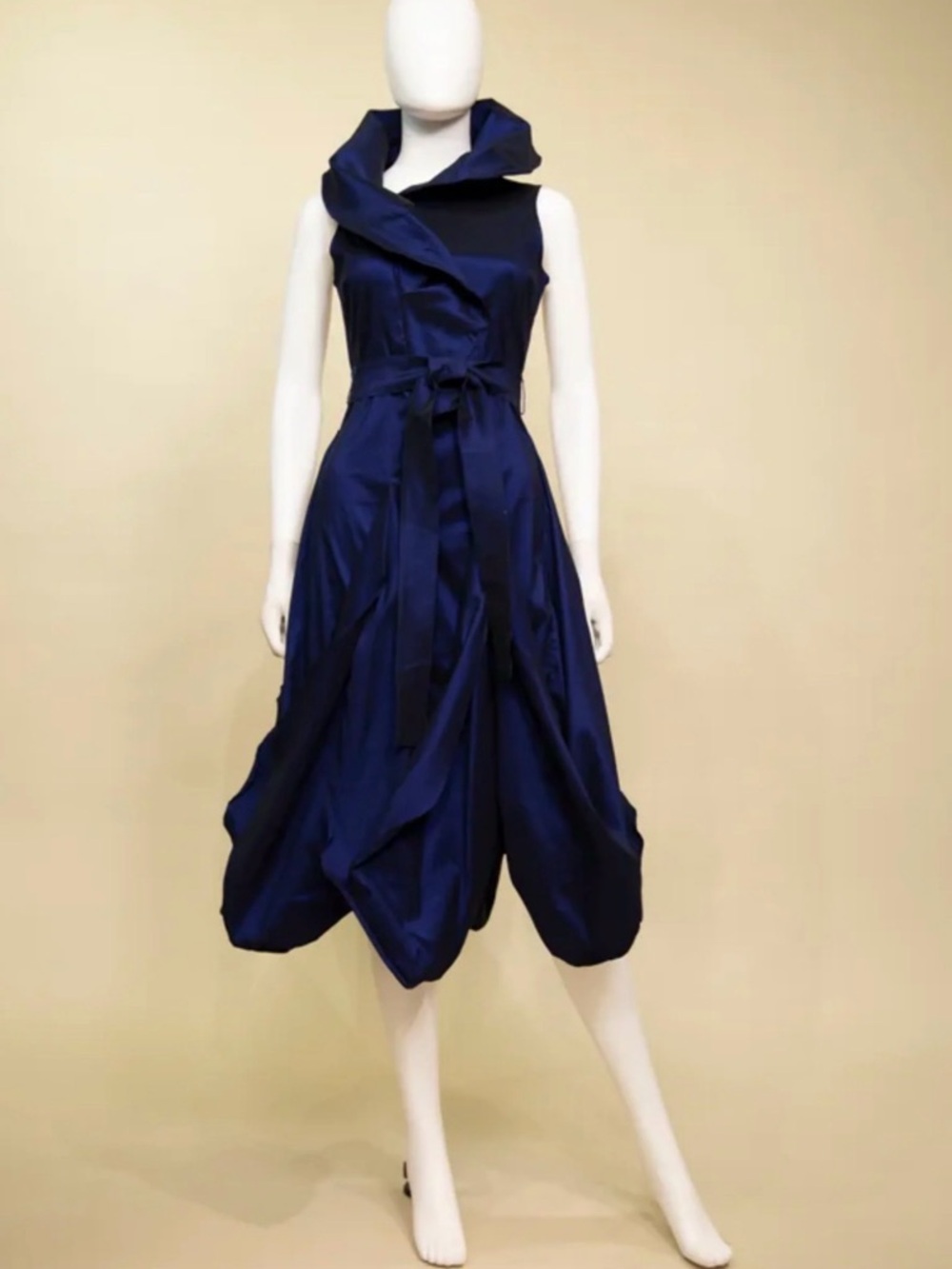Elegant Samuel Dong Dupioni Bubble Dress